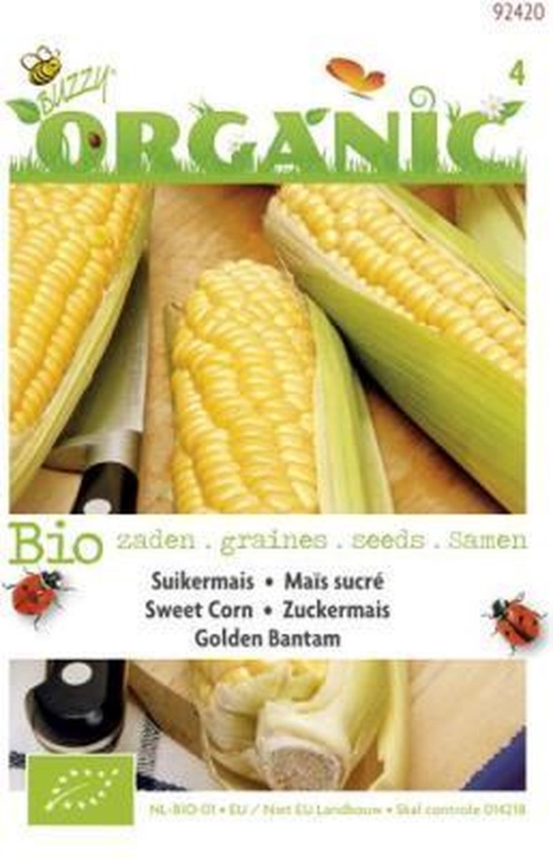  Buzzy® Organic Mais Golden Bantam (BIO)