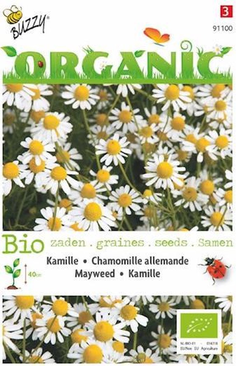  Buzzy Organic - Kamille BIO (Matricaria Chamomilla)