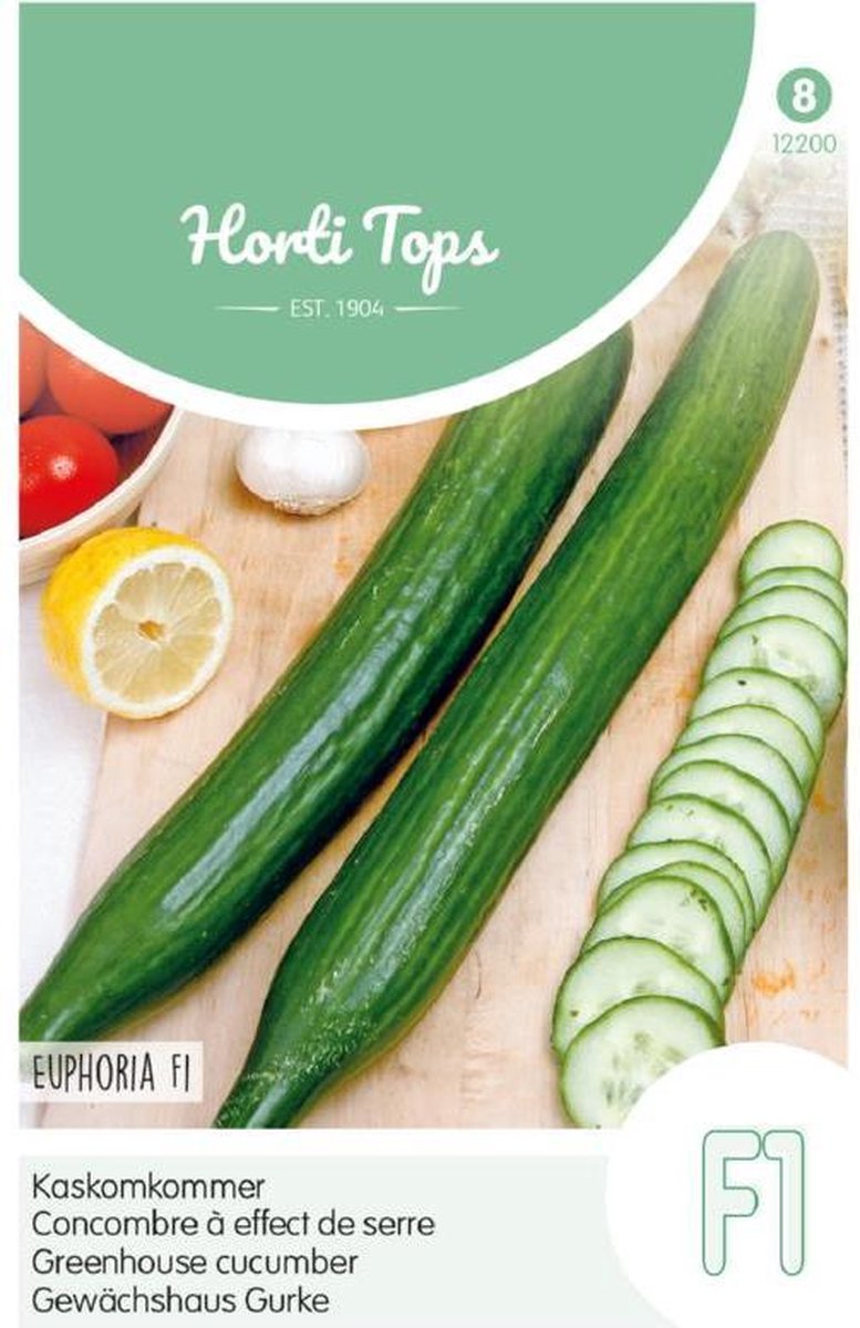  Hortitops Zaden - Komkommer Euphoria F1