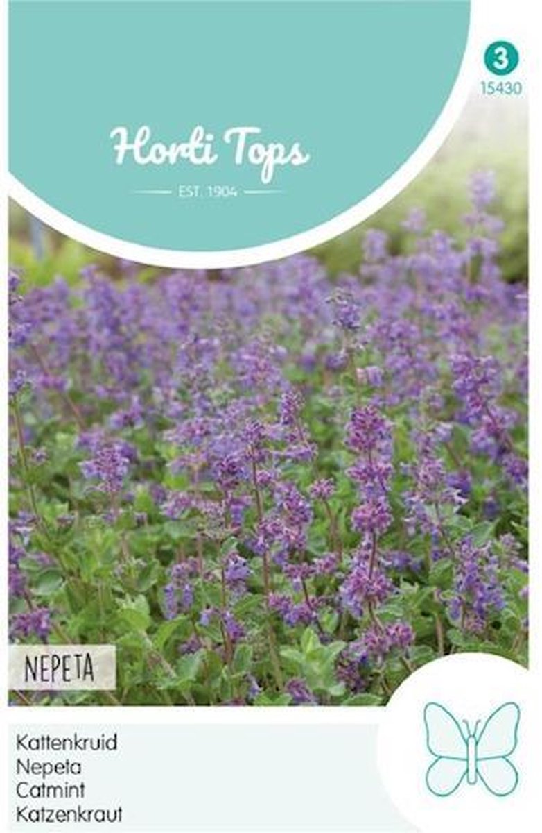 Hortitops - Kattekruid Bloemzaad - Nepeta Mussinii
