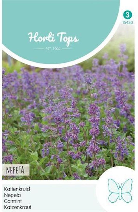  Hortitops - Kattekruid Bloemzaad - Nepeta Mussinii