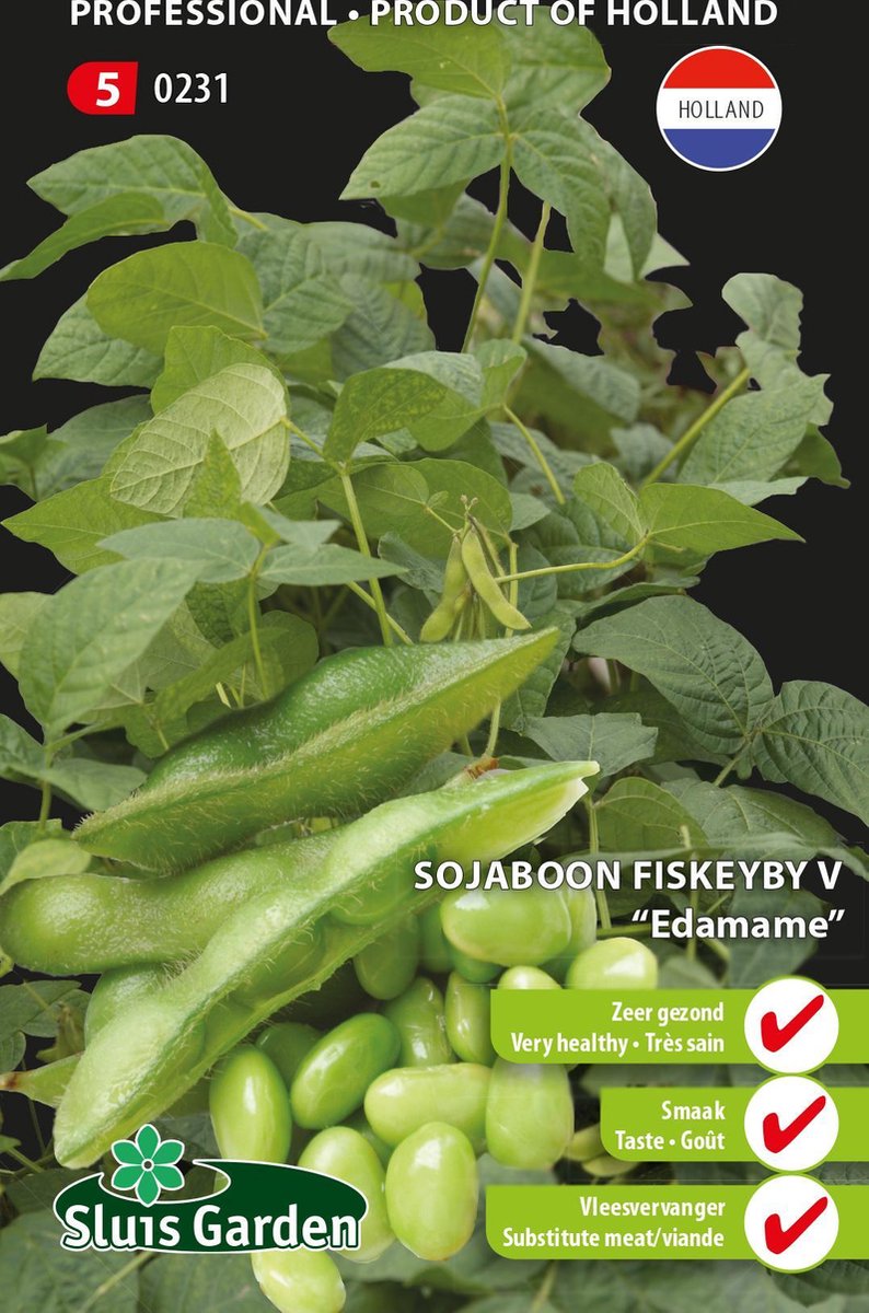  Sluis Garden - Sojaboon Fiskeyby V "Edamame"