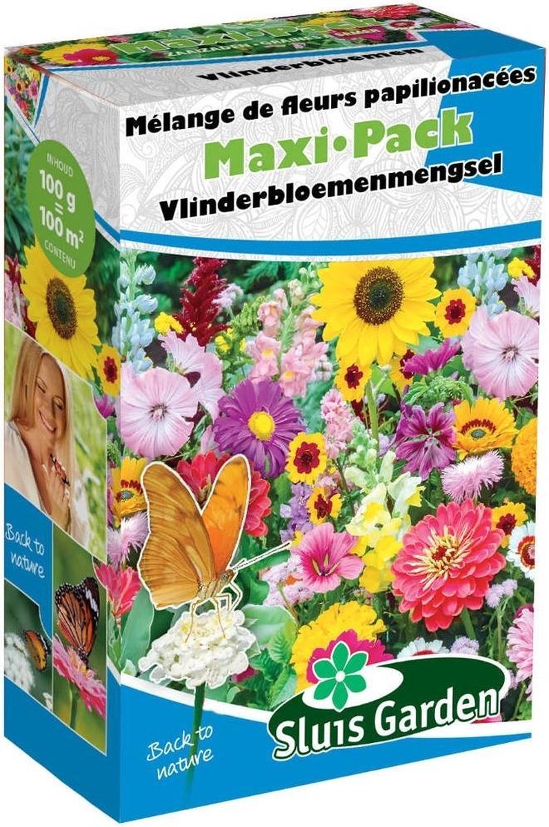  Sluis Garden - Mengsel Vlinderbloemen Maxi-Pack