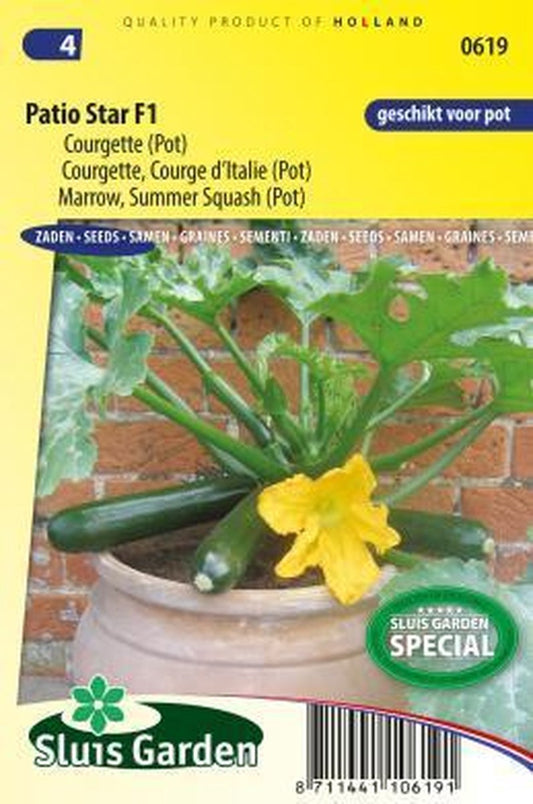  Sluis Garden - Courgette Patio Star F1