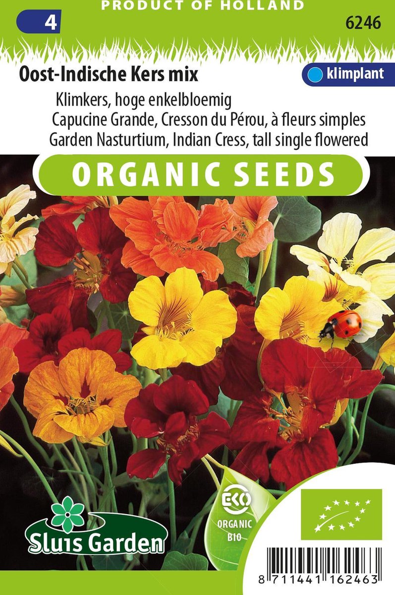  Sluis Garden - Oost-Indische Kers Mix BIO