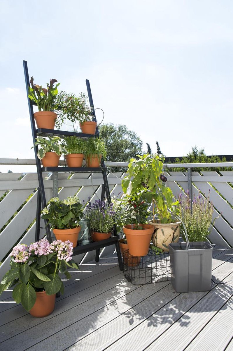  GARDENA Vakantiebewateringsset Duppelsysteem - Geschikt Voor 36 Potplanten - Incl. 9l Vat