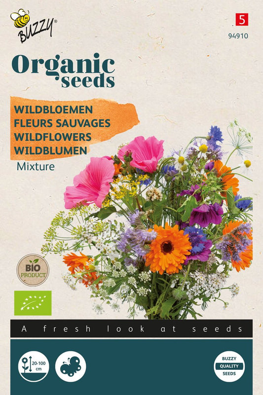  Buzzy® Organic Wildbloemen Mengsel (BIO)