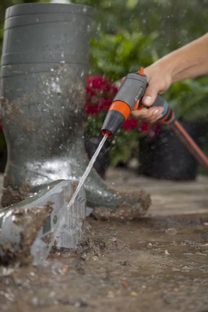  GARDENA - Comfort Reinigingsbroes - Spuitpistool - Traploos Instelbaar