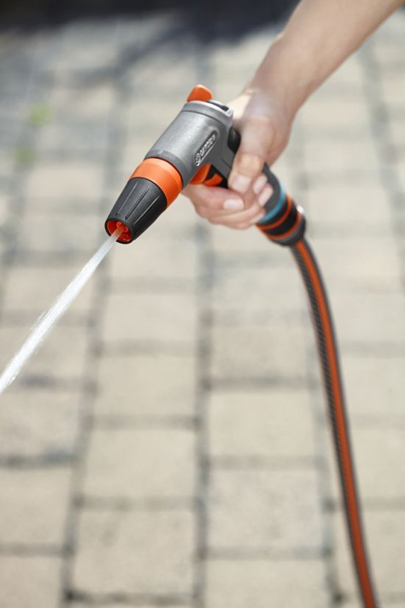  GARDENA - Comfort Reinigingsbroes - Spuitpistool - Traploos Instelbaar
