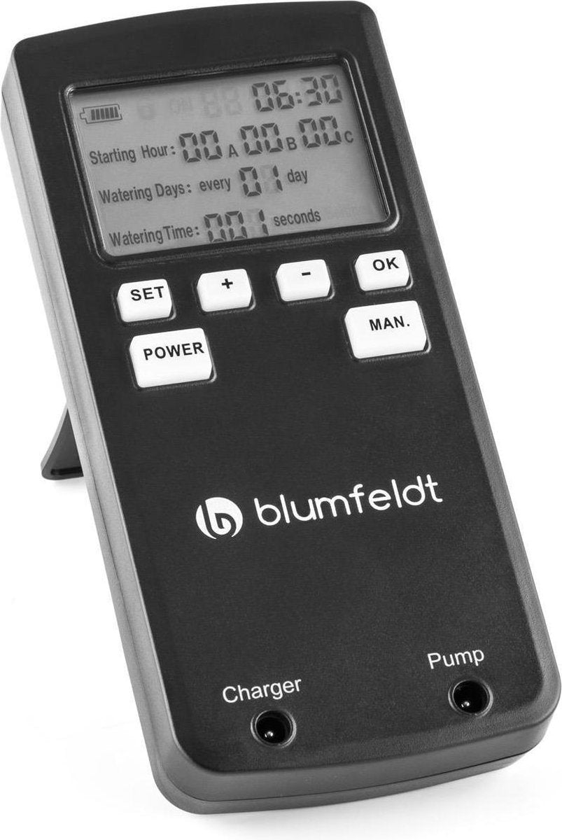  Blumfeldt Greenkeeper Automatisch Bewateringssysteem - Besproeiingscomputer - Druppelsysteem - Bewateringsautomaat Ideaal Tijdens Vakantie - Voor 60 Potplanten