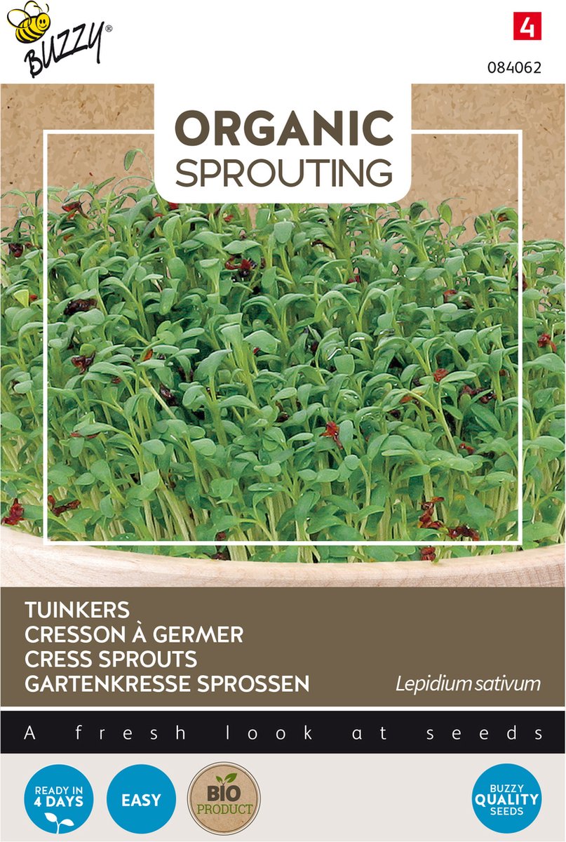  Buzzy® Organic Sprouting Tuinkers (BIO)