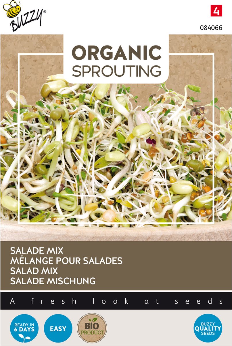  Buzzy® Organic Sprouting Salademengsel (BIO)