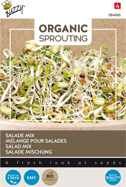  Buzzy® Organic Sprouting Salademengsel (BIO)