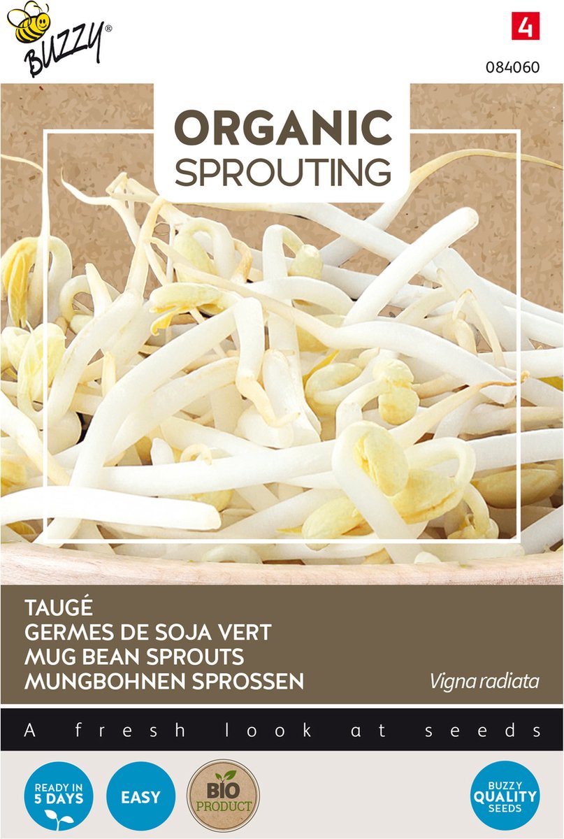  Buzzy® Organic Sprouting Taugé (BIO)