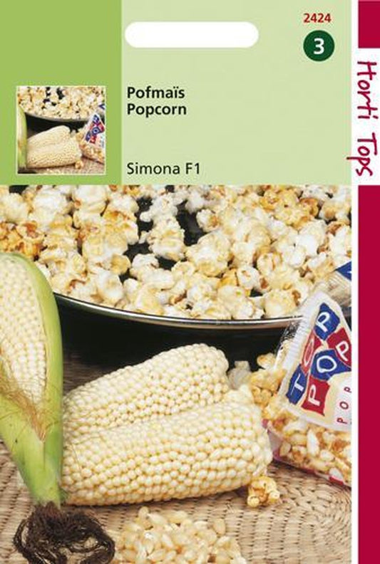  Hortitops Zaden - Pofmais/Popcorn Plomyk Type Peppi