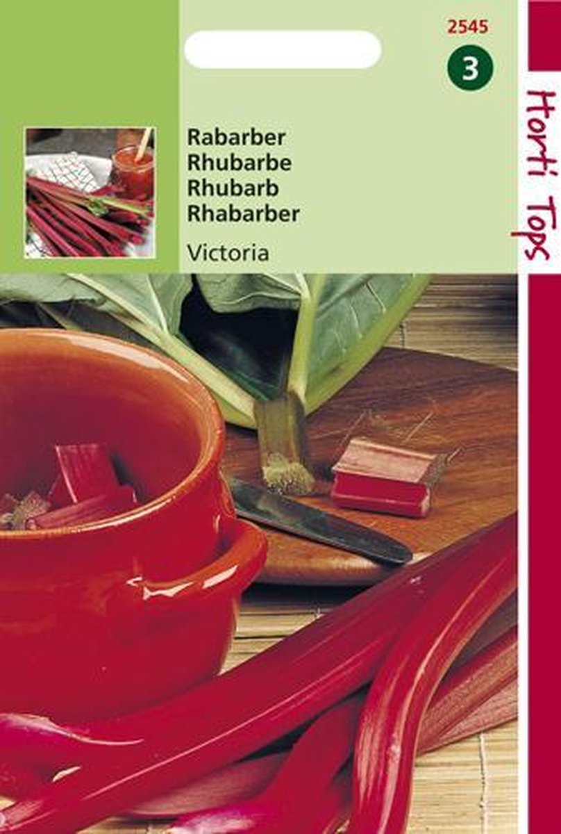  Hortitops Zaden - Rabarber Victoria
