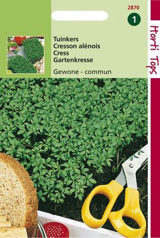  Hortitops Zaden - Tuinkers Gewone