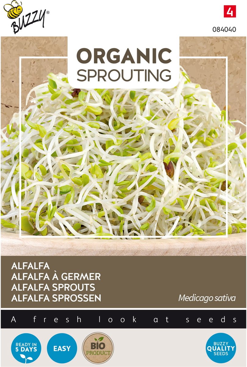  Buzzy® Organic Sprouting Alfalfa (BIO)