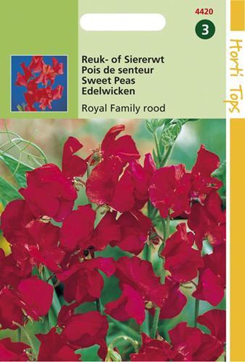  Hortitops Zaden - Lathyrus Odor. Royal Family Rood