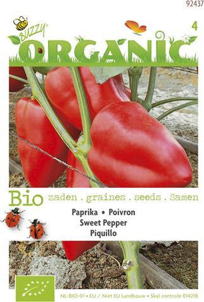  Buzzy® Organic - Paprika Piquillo Rood (BIO)