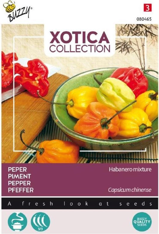  Buzzy® Xotica Peper Habanero Mix