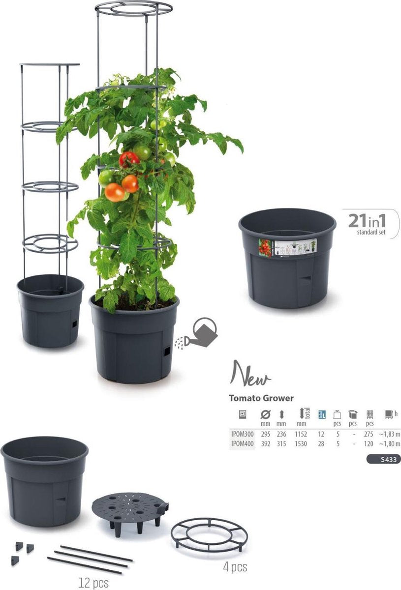  TOMATENPOT VOOR HET KWEKEN VAN TOMATEN PROSPERPLAST 28L