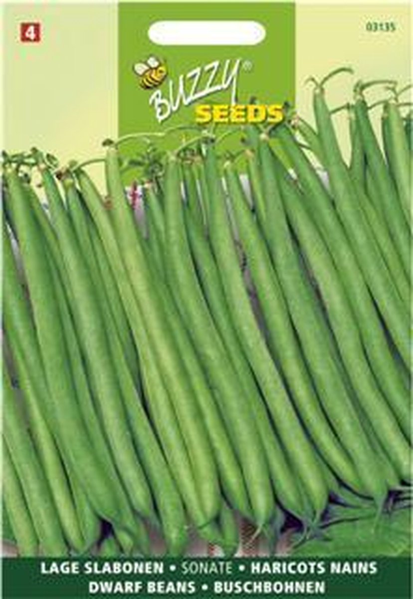 Merkloos Lage Sperzieboon/ Stamslabonen Sonate 25 Gram