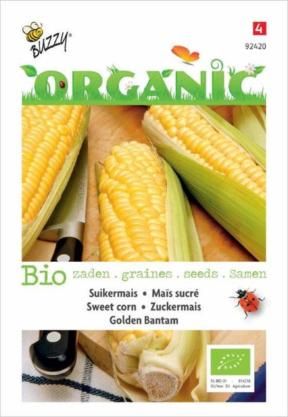  Buzzy® Organic Mais Golden Bantam (BIO)