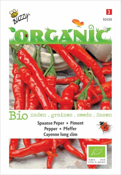  Buzzy® Organic Peper Cayenne (BIO)