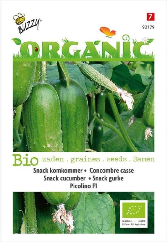  Buzzy® Organic Snackkomkommer Picolino (BIO)