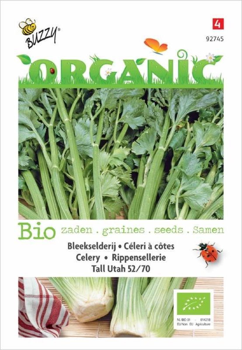  Buzzy Organic - Bleekselderij Tall Utah 52/70 (BIO)