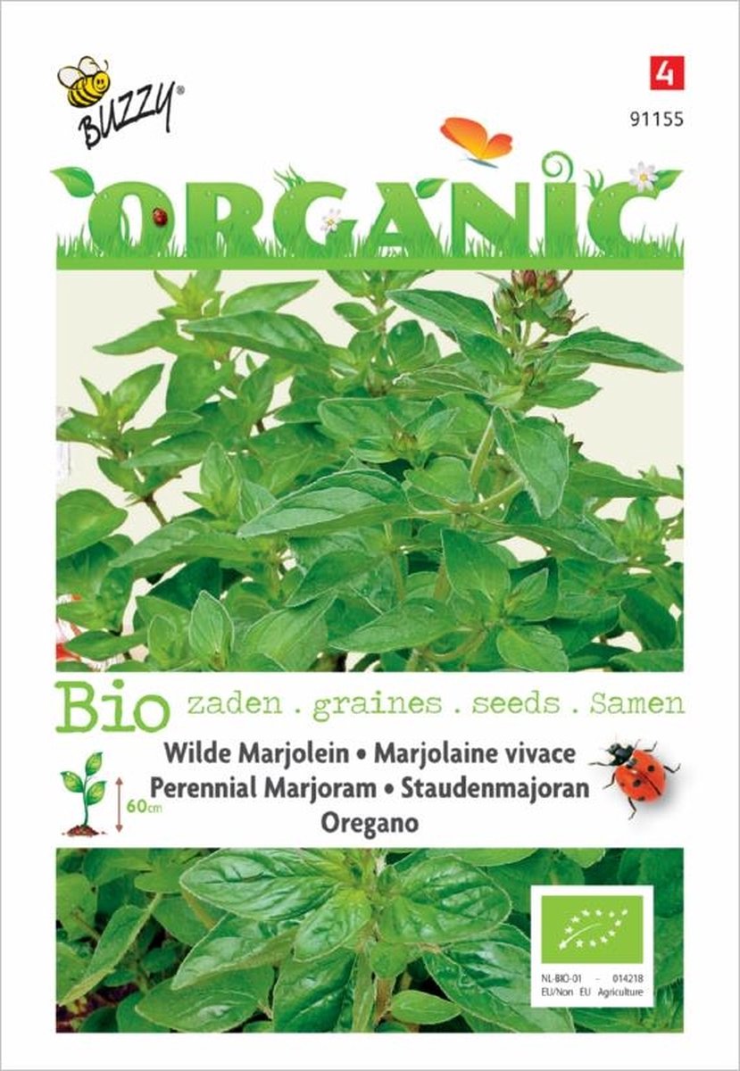  Buzzy® Organic Marjolein - Oregano (BIO)