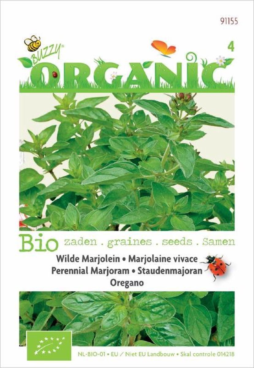  Buzzy® Organic Marjolein - Oregano (BIO)