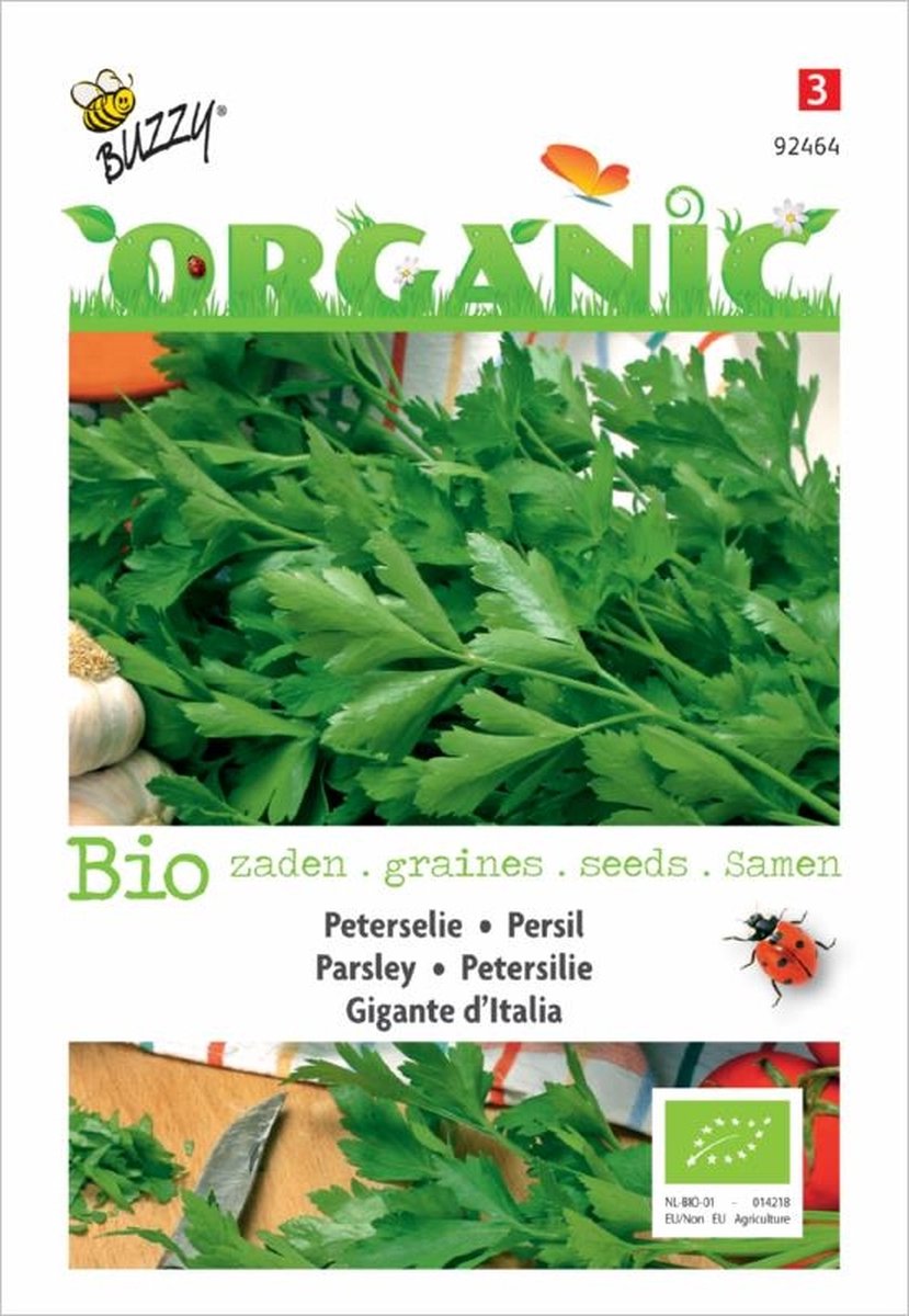 Buzzy® Organic - Peterselie Gigante D'Italia (BIO)