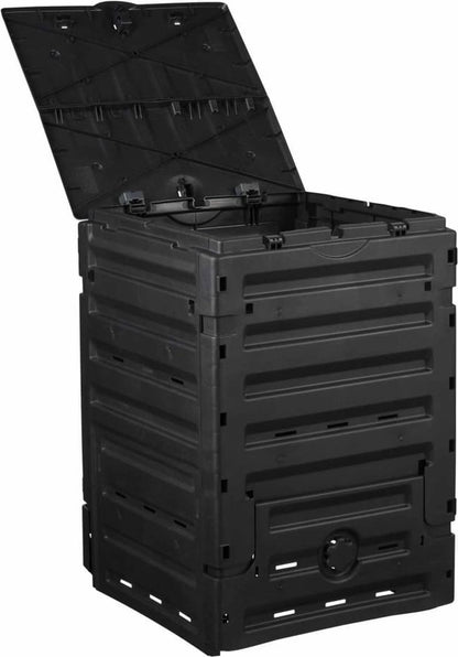  Nature - Compostsilo - H60 X 60 X 90cm - Zwart - 300L
