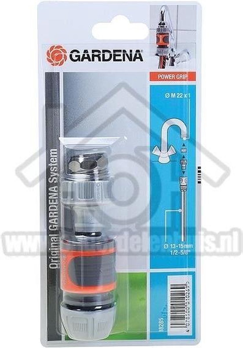  Gardena Koppeling Set Snelaansluitstukken Kraanstuk, Slangstuk En Draadadapter 4078500010269