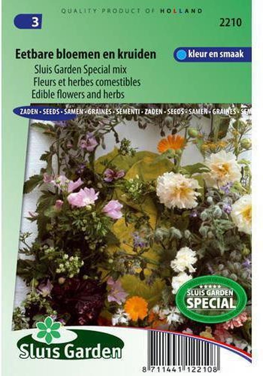  Sluis Garden - Mengsel Eetbare Bloemen En Kruiden