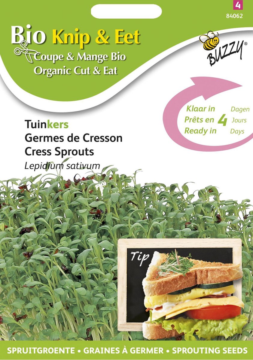  Buzzy® Organic Sprouting Tuinkers (BIO)
