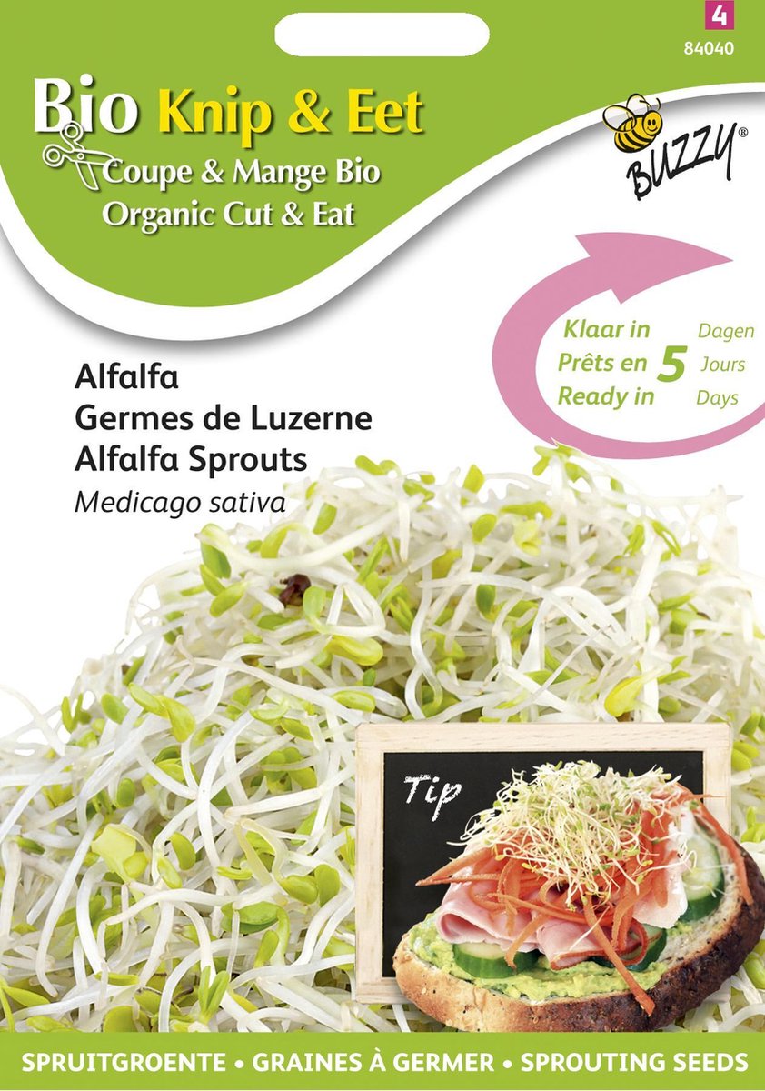  Buzzy® Organic Sprouting Alfalfa (BIO)