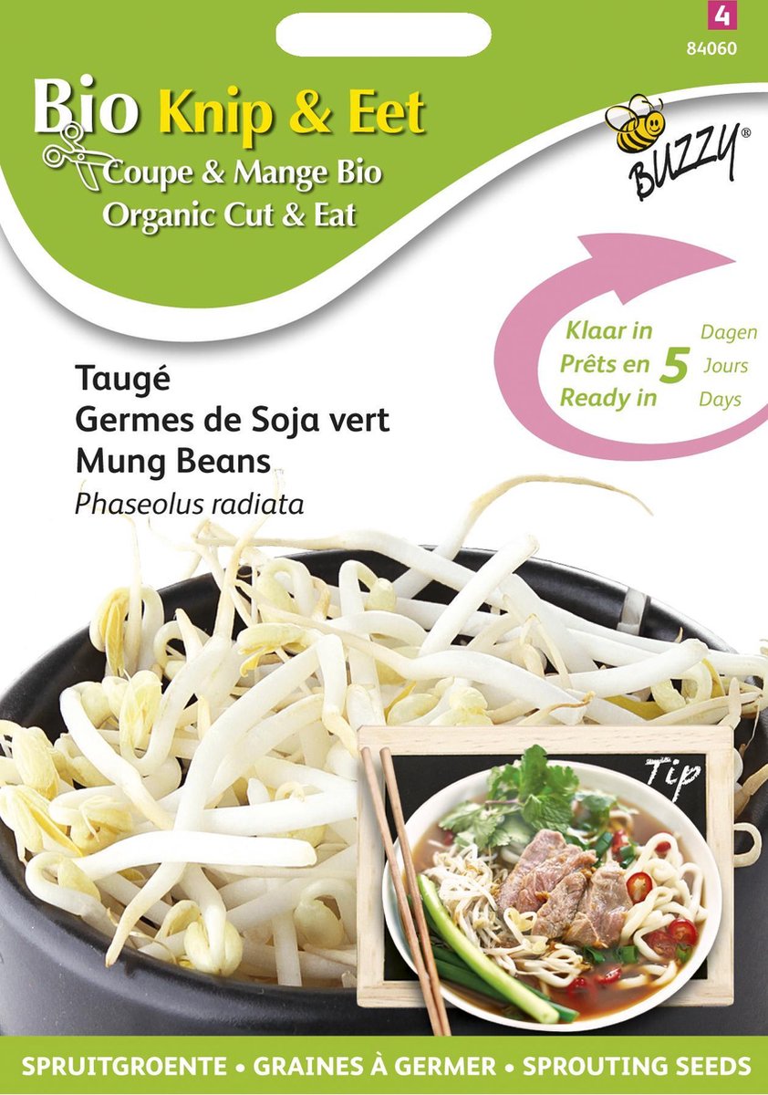  Buzzy® Organic Sprouting Taugé (BIO)