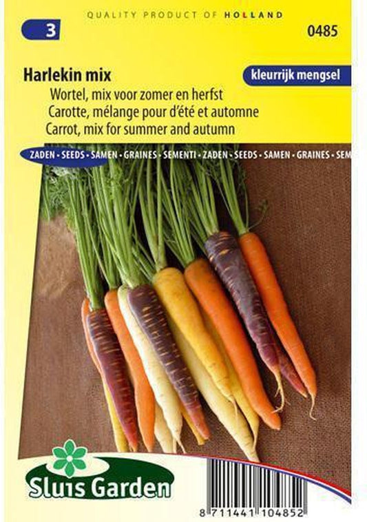  Sluis Garden - Wortel, Zomerwortel Harlekin Mix