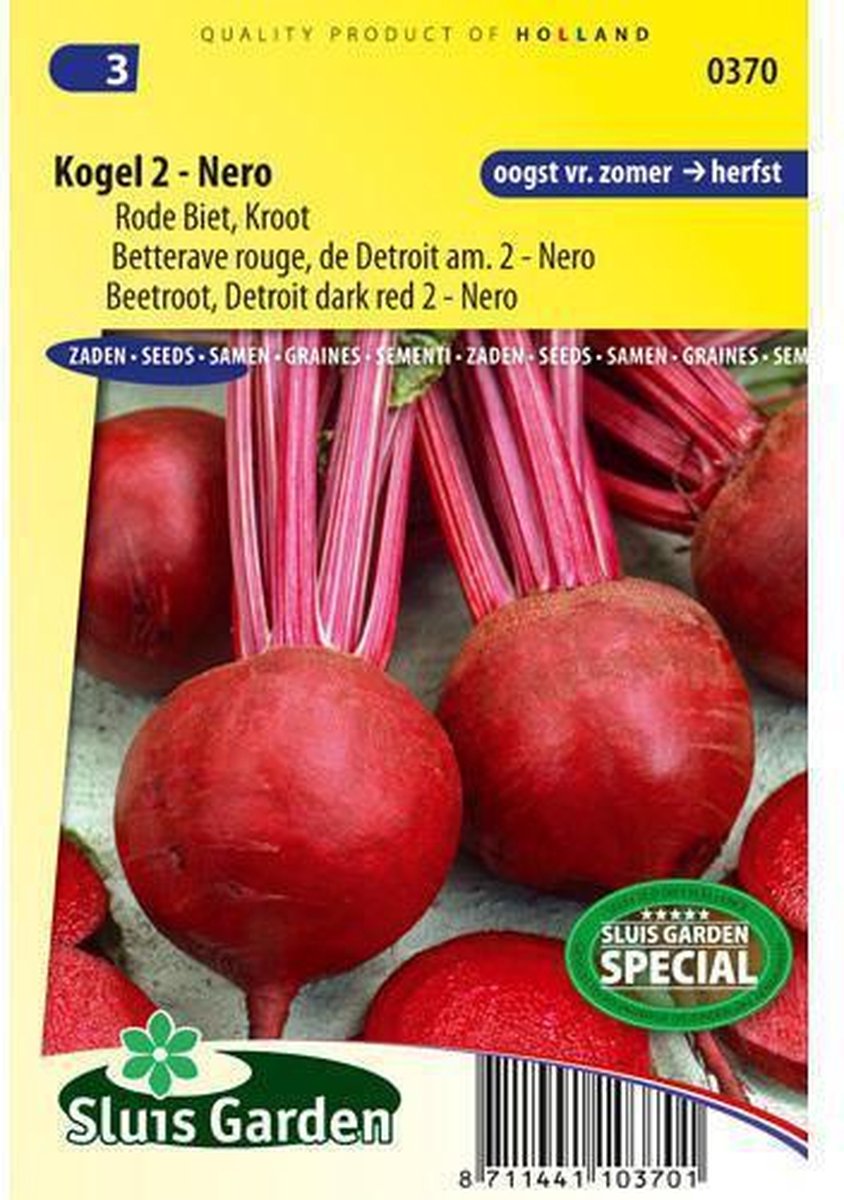  Sluis Garden - Rode Biet Kogel 2 Nero