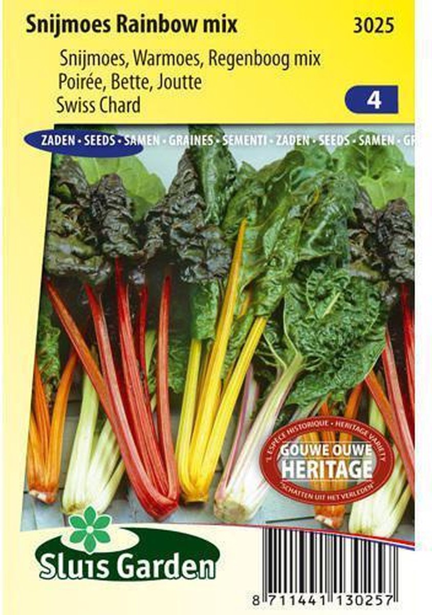  Sluis Garden - Snijbiet Rainbow Mix