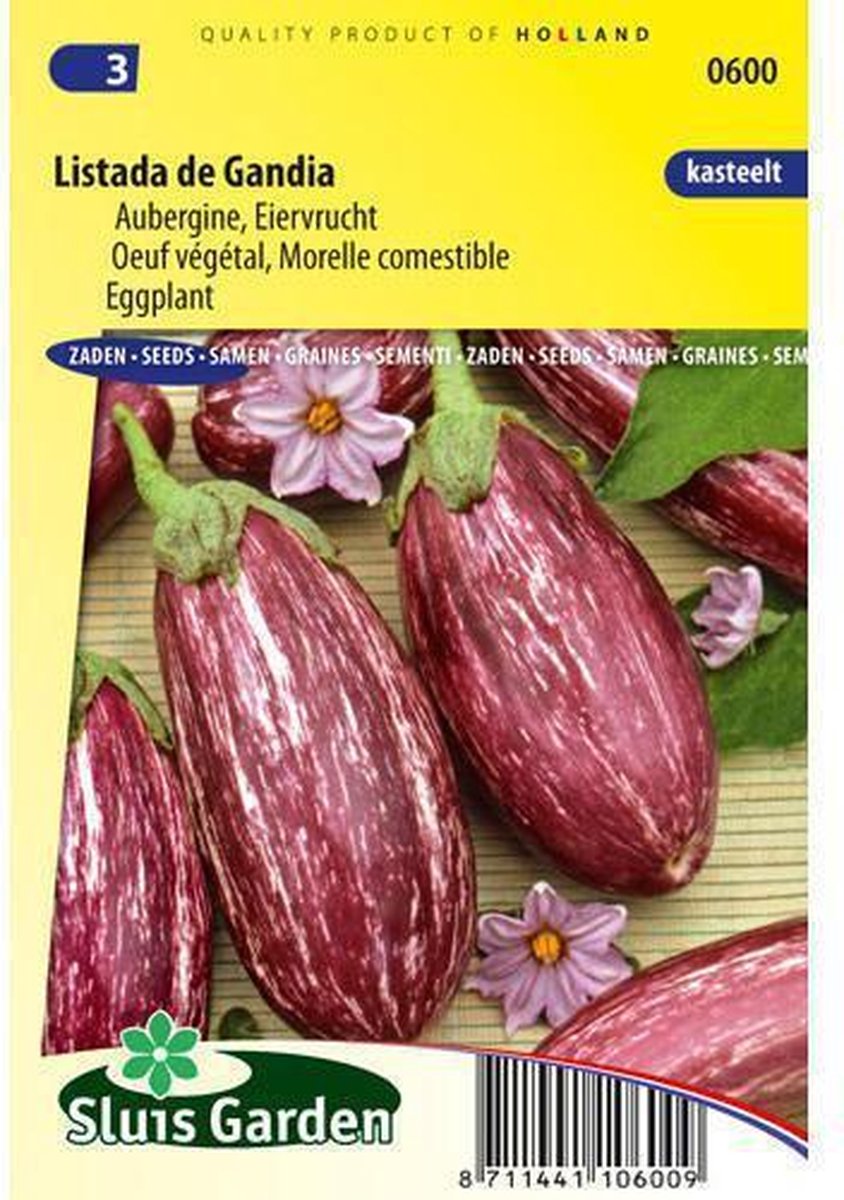  Sluis Garden - Aubergine Listada De Gandia