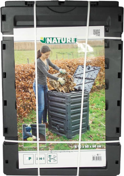  Nature - Compostsilo - H60 X 60 X 90cm - Zwart - 300L