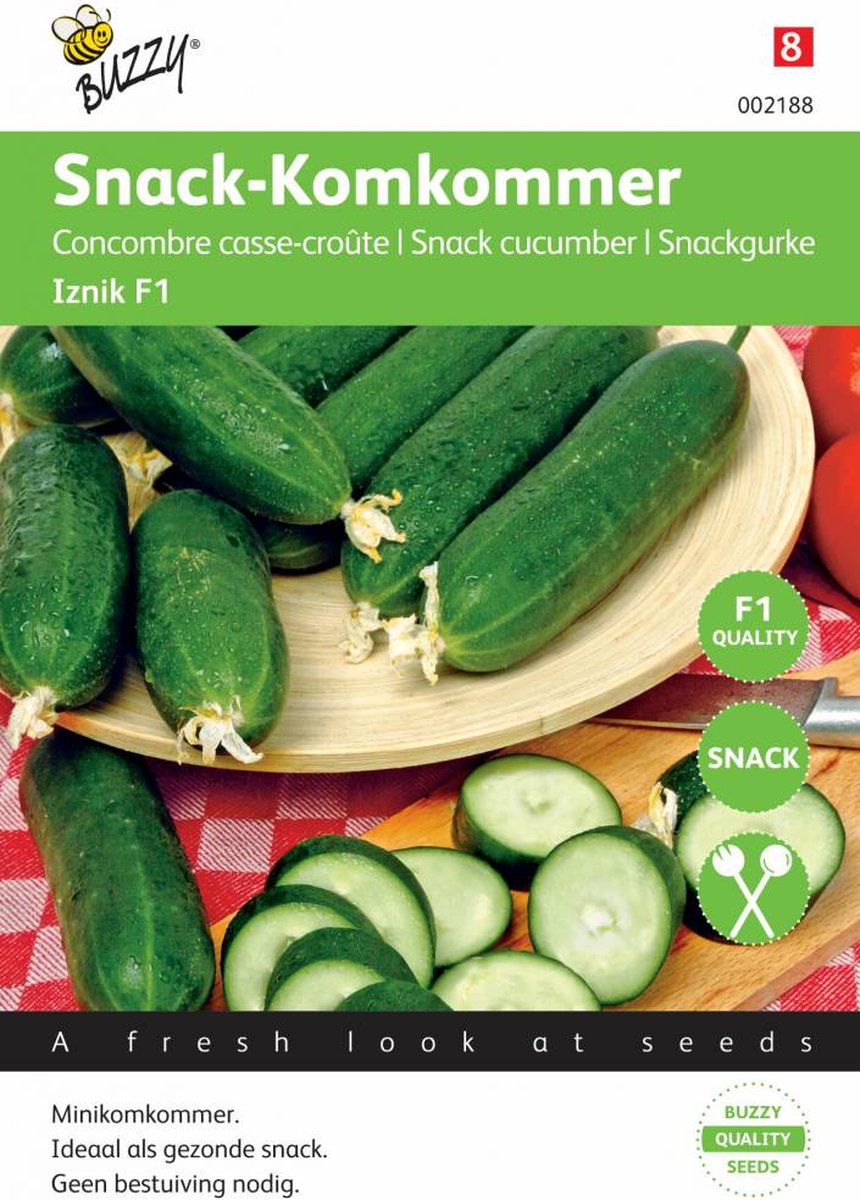  Buzzy® Komkommers Snack Iznik F1