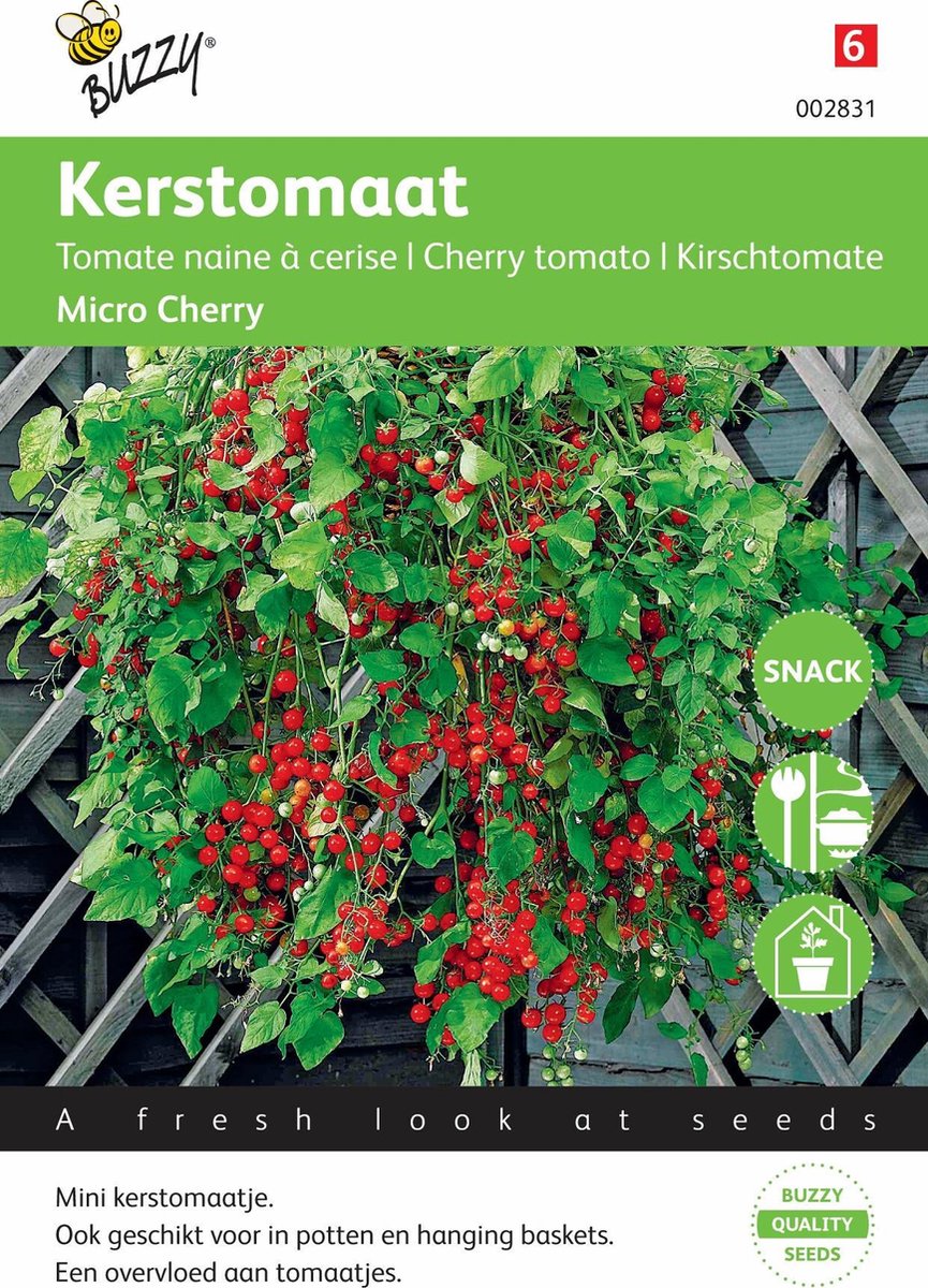  Buzzy® Kerstomaat Micro Cherry