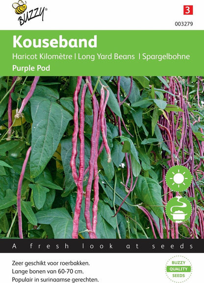  Buzzy® Kousenband Paars