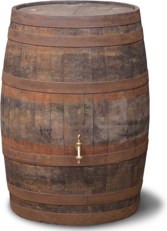  Houten Regenton Met Waterkraan - 190 Liter