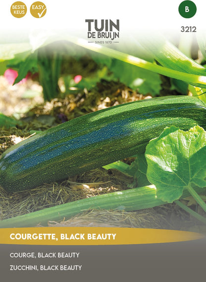  Tuin De Bruijn® Zaden - Courgette Black Beauty - Zeer Hoge Opbrengst